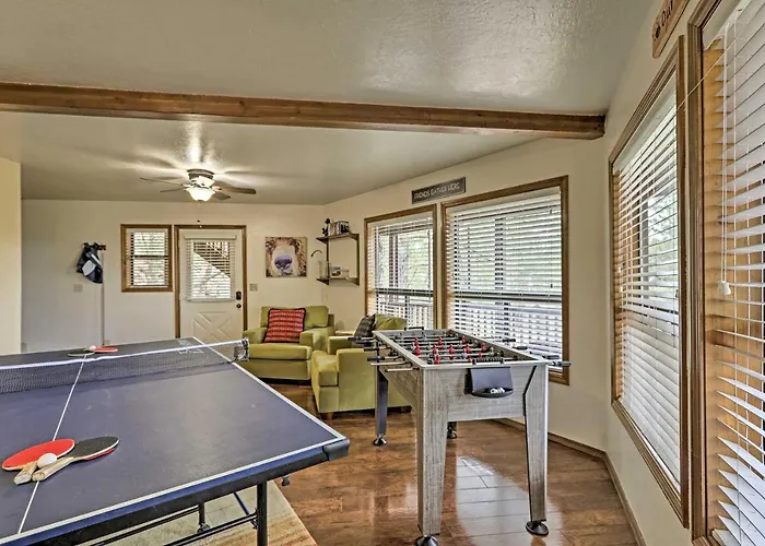 Game & Fenced Yard! Family Retreat * Munds Park